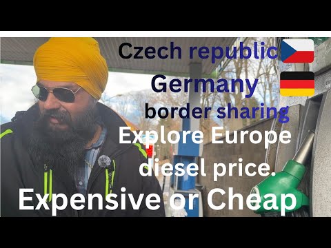 Explore Europe Diesel price Expensive or Cheap / Czech Republic vs Germany 