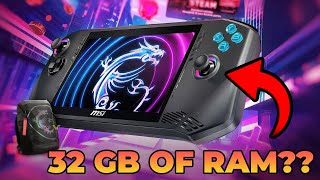 NEW STEAMDECK KILLER? “MSI Claw” Specs LEAKED!