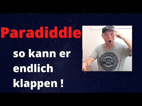 Paradiddle mal anders erklärt