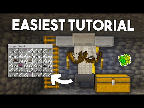 The EASIEST Mob XP Farm Minecraft 1.20! (With Mob Spawner)