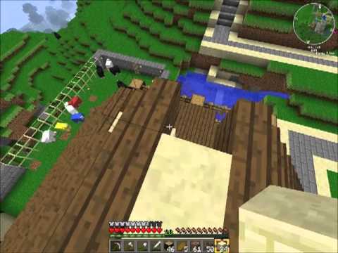 Opa spielt Minecraft 380 -- Der Dachfirst