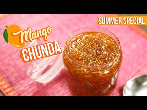 Instant Chunda Recipe - How To Make Raw Mango Chunda - Gujarathi Sweet Mango Pickle - Varun Inamdar