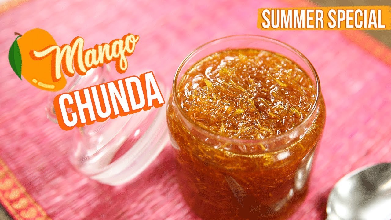 Instant Chunda Recipe - How To Make Raw Mango Chunda - Gujarathi Sweet Mango Pickle - Varun Inamdar