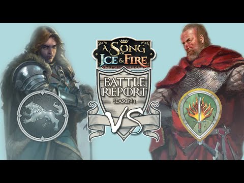 ASOIAF Table Top Miniatures Game Battle Report #6 Starks vs Brotherhood