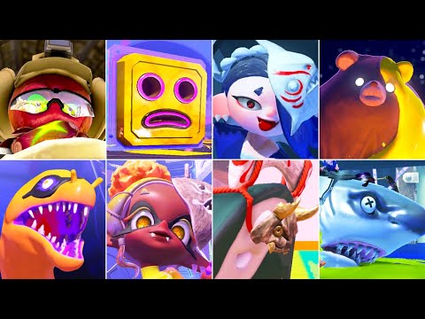 Splatoon 3 - All Bosses (No Damage)