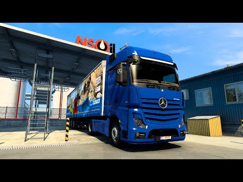 Ets2 1.47/ Mercedes Actros mp4 / Vienna (A) to Linz (A)