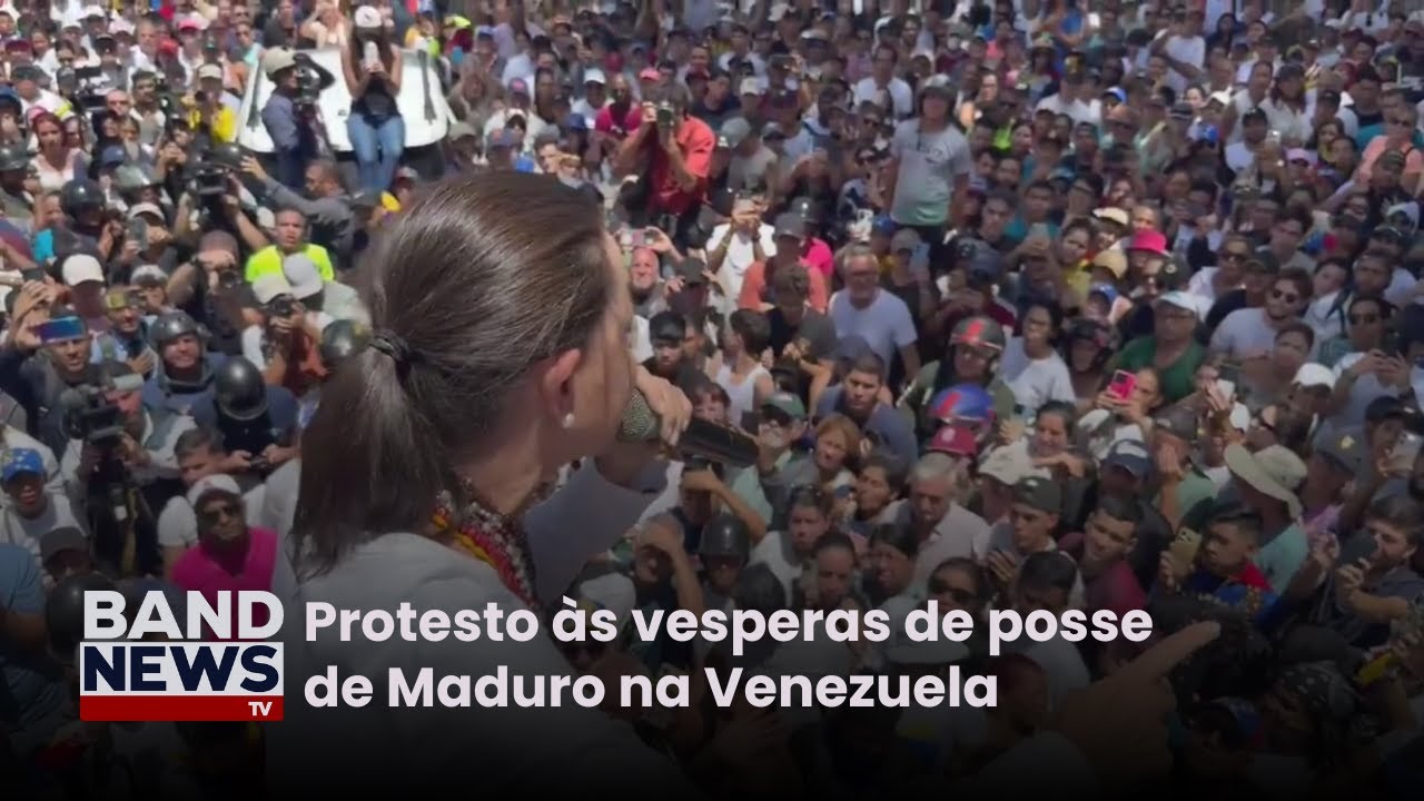 Agora: María Corina foi baleada, dizem apoiadores | BandNews TV