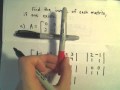Finding The Inverse Of A 3 X 3 Matrix Using Determinants And Cofactors Example 1