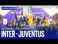 CLASSIC CLASH - FULL MATCH | INTER 2-1 JUVENTUS | SUPERCOPPA 2021 ⚫🔵🇮🇹