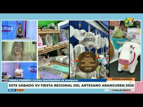 Yamila Cornejo   Este sábado se realiza en Aranguren la 15º Fiesta Regional del Artesano