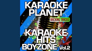Shooting Star (Karaoke Version With Background Vocals) (Originally Performed By Boyzone)