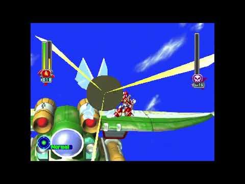 Megaman X5 - Turbo Controller vs Spiral Pegasus/The Skiver