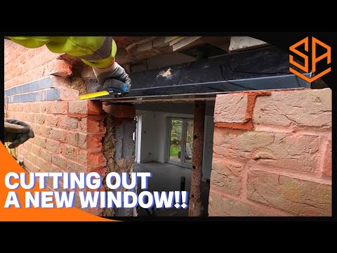 CUTTING OUT A NEW WINDOW!!