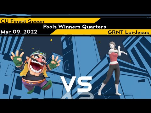 [Smash Ultimate] CU | Finest Spoon vs GRNT | Lui-Jesus - Xeno232 (Pools Winners Quarters)