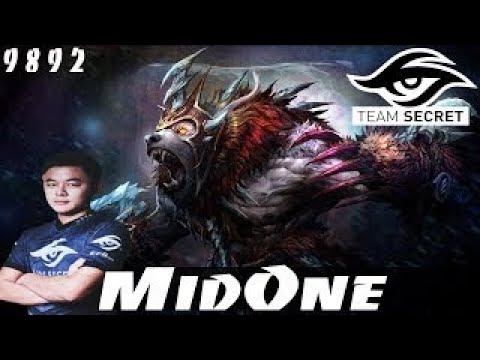 Secret.MidOne Ursa vs Miracle- Dragon Knight All 9500+ MMR War Of The Gods Dota 2