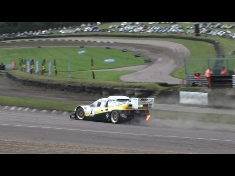 Ford RS200 Pikes Peak - pure engine sounds - driven by Liam Doran at Lydden Hill Rallycross Circuit