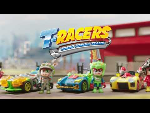 Машинка-конструктор T-Racers – Міксуй та драйвуй (з гонщиком, в ас., у дисплеї) (PTR1D208UA01)