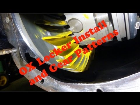 How To Check Backlash and Gear Patterns, Plus installing the Ox Locker