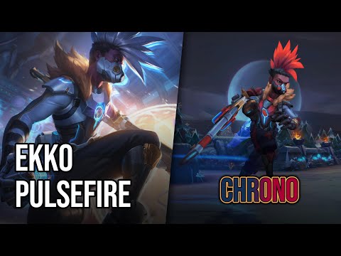 Pulsefire Ekko - Chrono | League of Legends | Chromas Skin