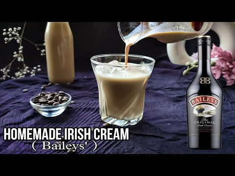 Homemade Irish Cream | Cheaper and Simple Homemade Irish Cream recipe | How to make Baileys' at home