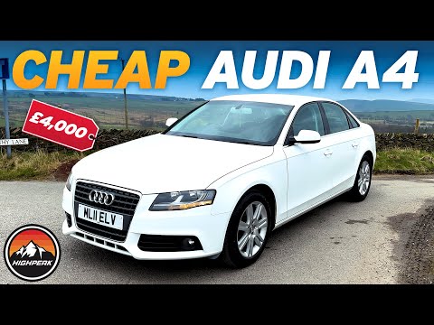 I BOUGHT A CHEAP AUDI A4 FOR £4,000!