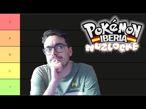 Pokémon Iberia Nuzlocke - Tier List de todos los Pokémon utilizados