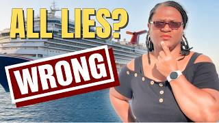 🚢 10 Misconceptions About Carnival Cruises