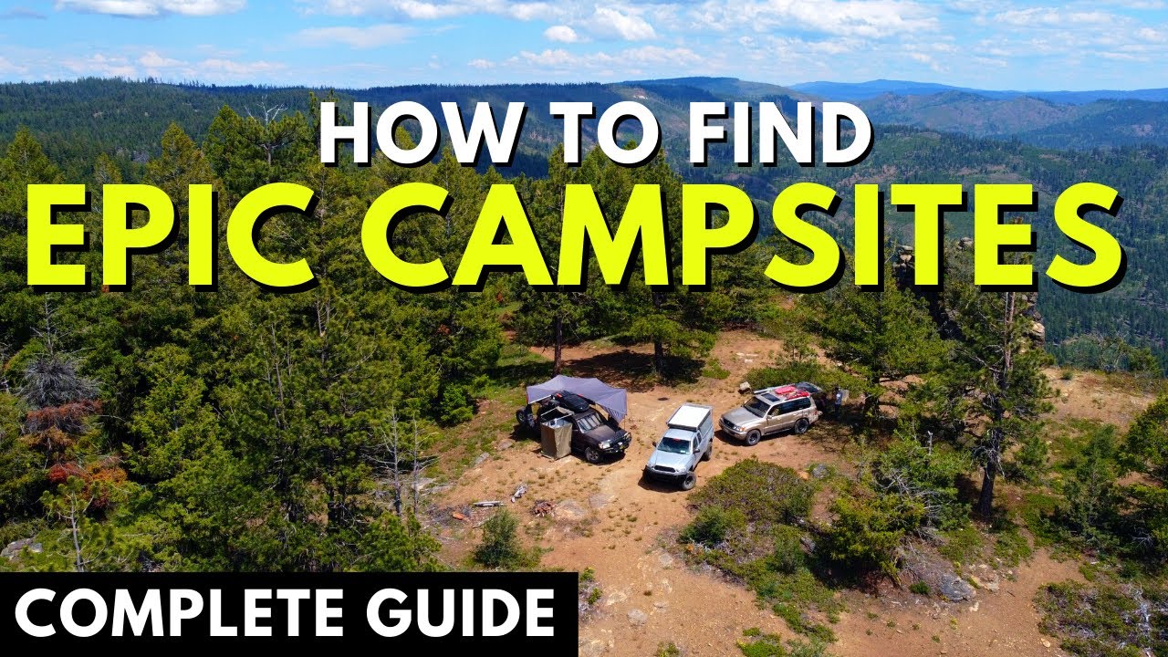 How to Find EPIC Dispersed Campsites - Step by Step Guide