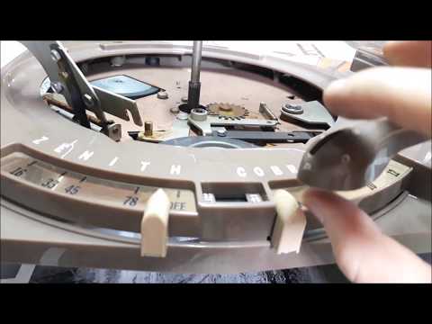 Zenith Cobramatic Part 3 Servicing the record changer