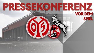 Die PK vor dem Spiel gegen Köln | #05ertv | #M05KOE | Saison 2022/23