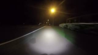 Testing My New Light & Motion Urban 650 Silver Moon Bicycle Light