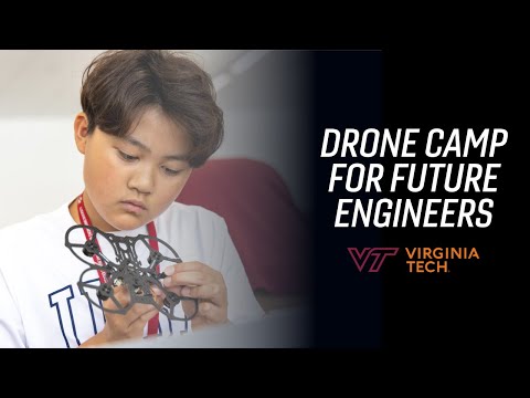Future engineers take flight at Virginia Tech's Imagination Drone Camp