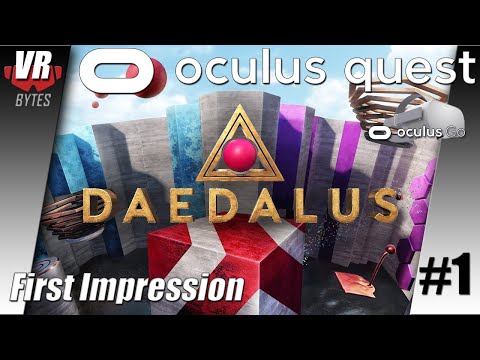 Daedalus / Oculus GO (Gear VR) - Oculus Quest Play / First Impression / German / Deutsch / Spiele