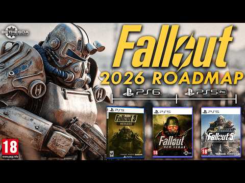Fallout’s 2026 Roadmap REVEALED! Fallout 5, Fallout 3 Remake, New Vegas Remake & More!