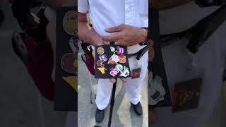 Cast Member Pin Trading in Epcot! A Rare Disney World Pin Trading Moment!