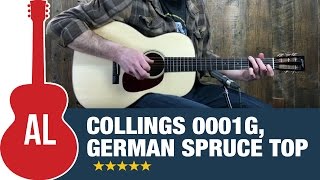 Video thumbnail for Collings 0001 German Spruce Top by Acoustic Letter