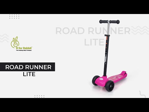 R FOR RABBIT ROAD RUNNER LITE SCOOTER FOR KIDS - THE SMART KICK SCOOTER FOR KIDS INSTALLATION VIDEO