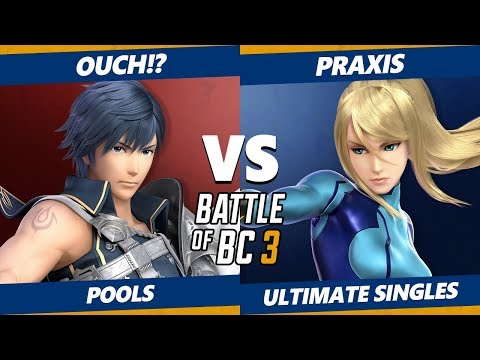 Smash Ultimate Tournament - Ouch!? (Chrom) Vs. Praxis (ZSS) BoBC3 SSBU Pools