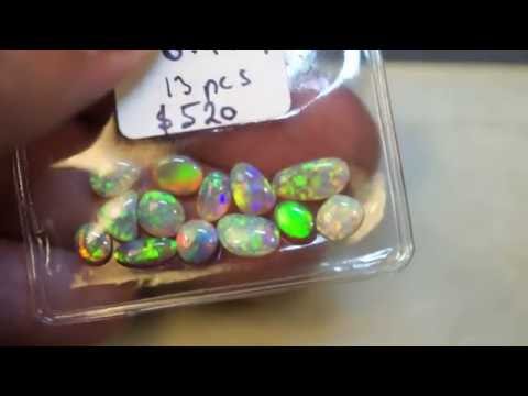 CRYSTAL OPAL PARCEL LIGHTNING RIDGE 13 Pieces 6.43ct COPP130716