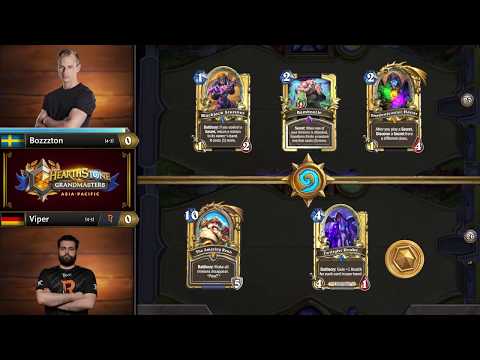 Bozzzton vs Viper - Tiebreaker - Hearthstone Grandmasters Europe 2020 Season 1 - Playoffs