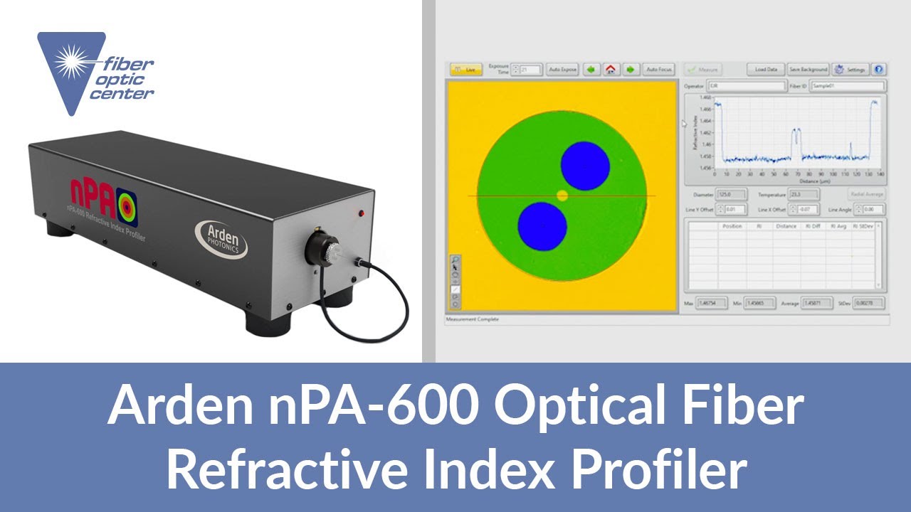 Refractive Index Profiler nPA-600