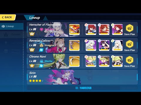 [Ex abyss Nirvana 468D] Benares 750 pts +, HFS/RC/CN - Honkai Impact 3rd SEA