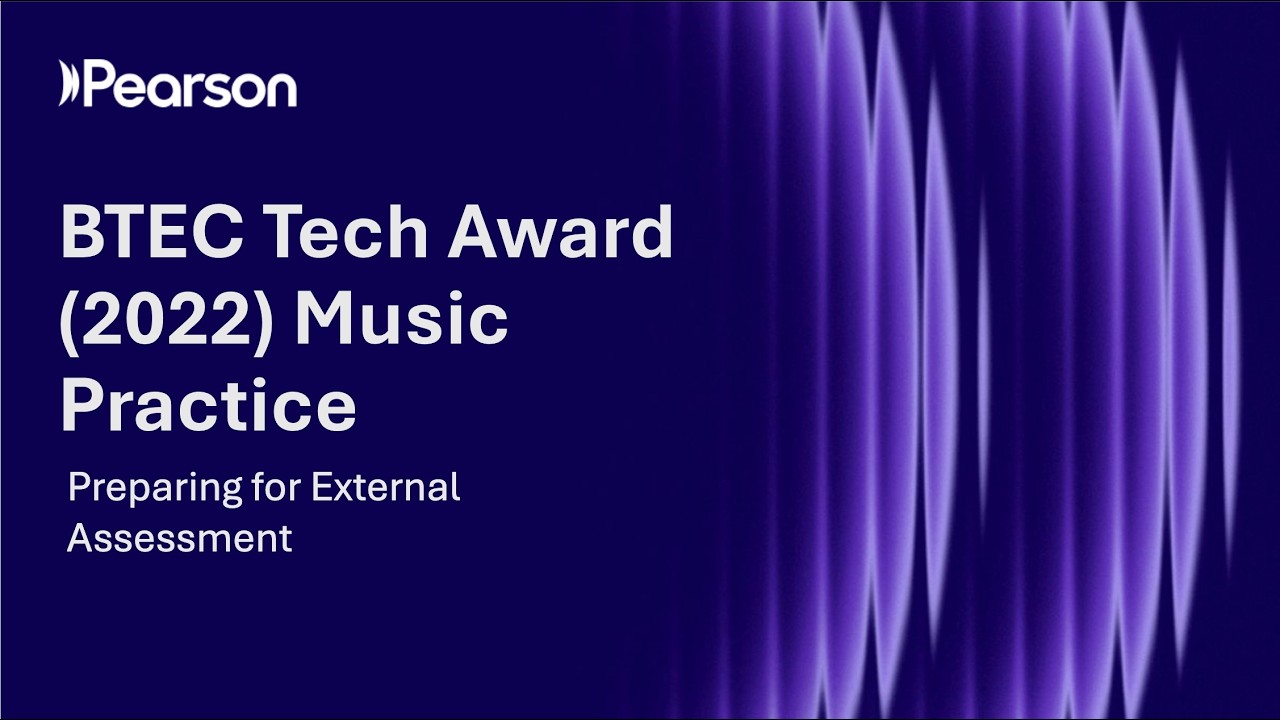  BTEC Tech Award (2022) Music Practice- Preparing for External Assessment
