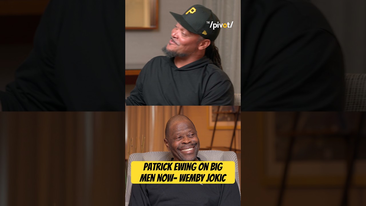 Wemby, Kat, Jokic…doing it right and playing how the legendary Patrick Ewing wanted to in his era 🏀