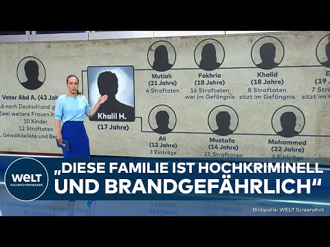 KRIMINALITÄT: Blick in die Strafakte! Elfköpfige Familie begeht insgesamt 110 Straftaten
