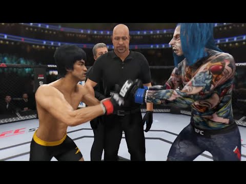 Bruce Lee vs. Scary Razor - EA Sports UFC 2