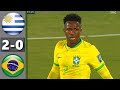 Uruguay vs Brazil 2-0 🔥 Extended Highlights & Goals 2023 HD