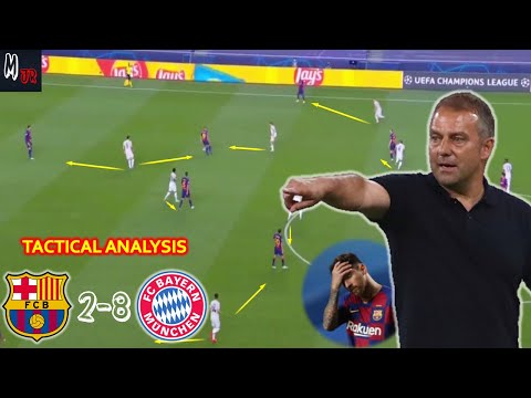 How Did Bayern Munich Humiliate Barcelona 8-2 / Tactical Analysis