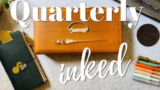 Ink Swatches & Currently Inked Fountain Pens | Quarterly inked Spring Edition