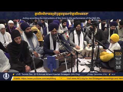 042 Toronto Dec. 2019 Friday Evening - Bhai Jaswant Singh Jee Toronto